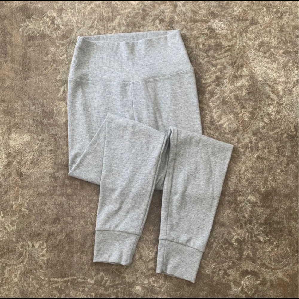 Joah Brown ribbed leggings